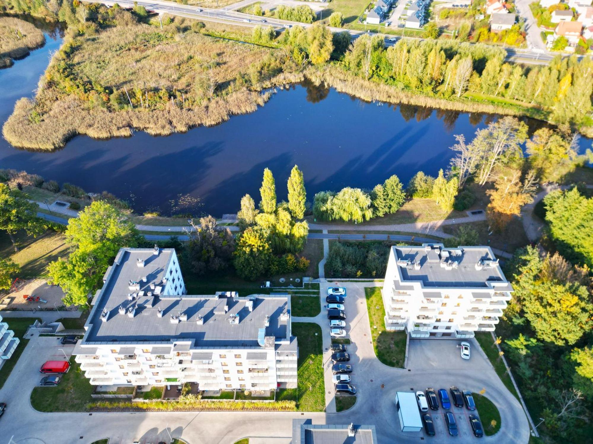 Bella Vista - 3Pok, 5 Lozek, Centrum, Parking, Winda, Widok Na Rzeke, Netflix Iława Eksteriør billede